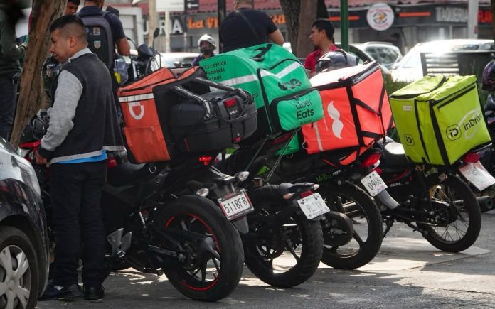 Trabajadores de plataformas