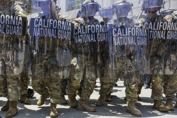 National Guard deployed by President Trump as anti-ICE protests continue in Los Angeles